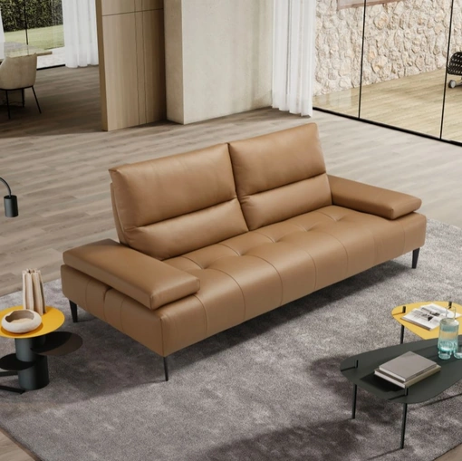 Divano in pelle Tate di Egoitaliano