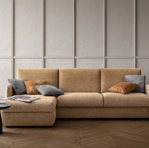 Divano Letto con penisola Wonder di Samoa