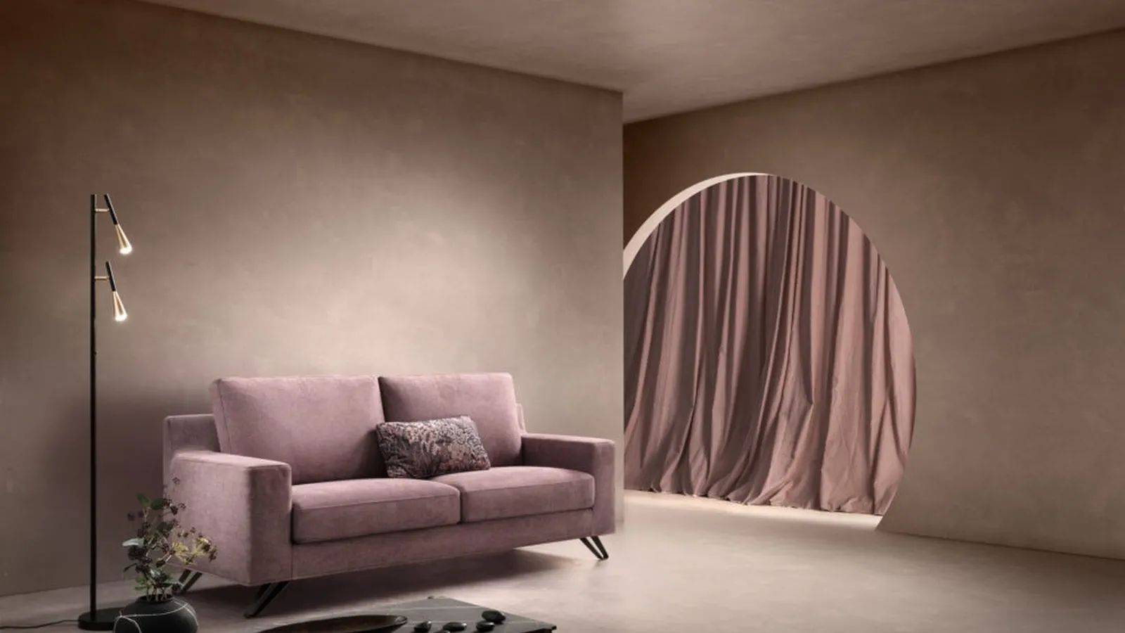 Divano lineare Young Special di Samoa