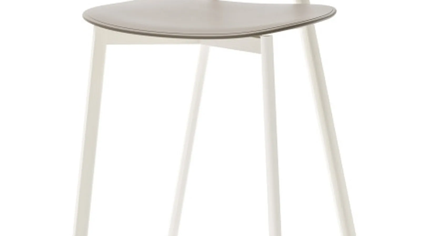 Sgabello Futura in polipropilene con struttura in metallo di Veneta Cucine