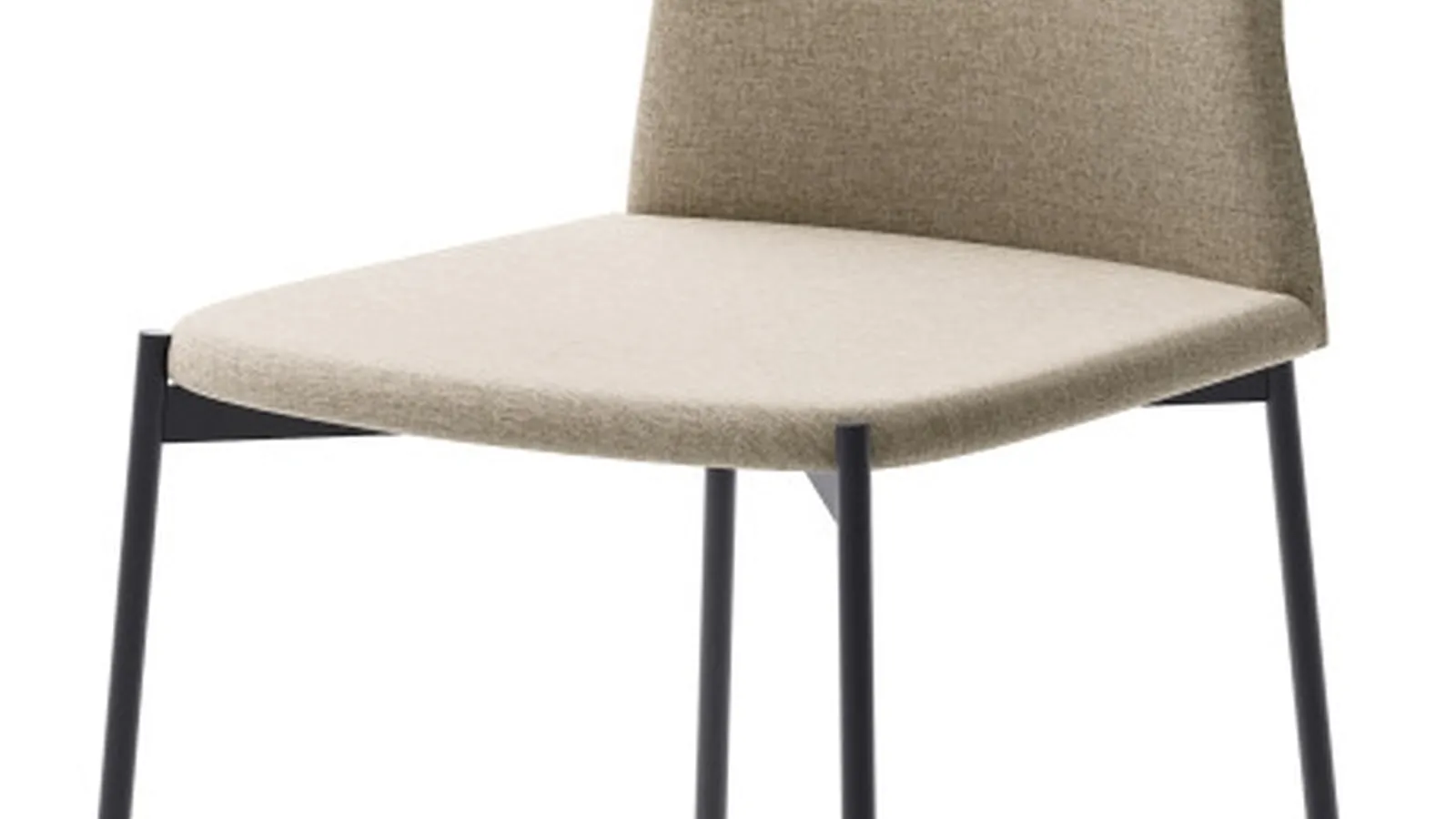 Sedia Giara in tessuto con struttura in metallo di Veneta Cucine