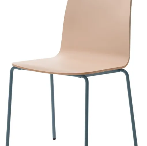 Sedia Inga in tecnopolimero con struttura in acciaio di Veneta Cucine