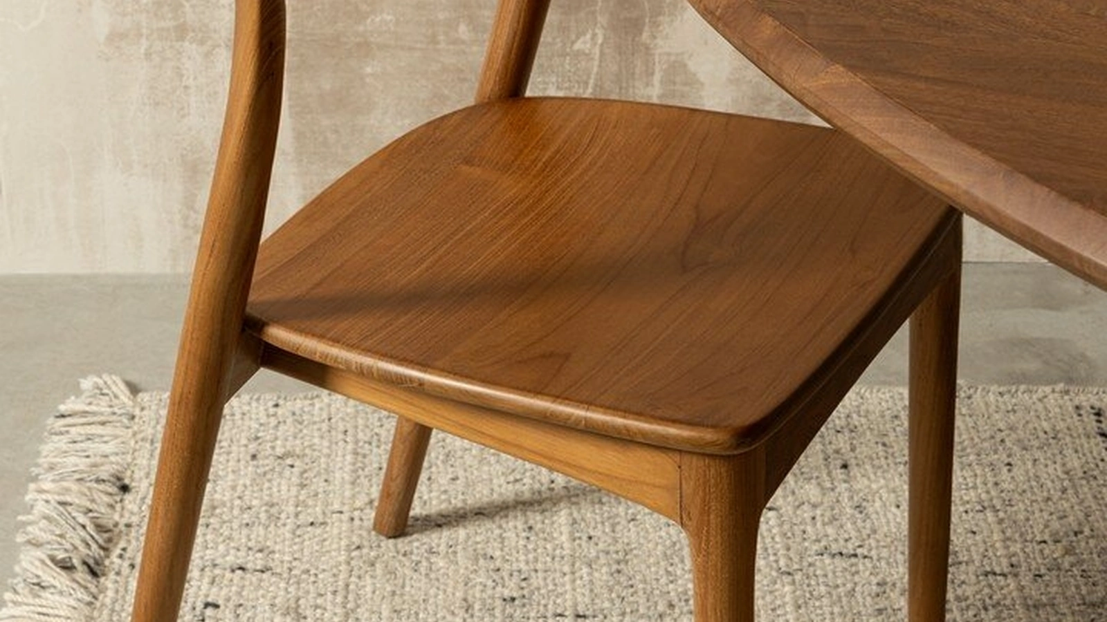 Sedia in teak Miley naturale di Bizzotto