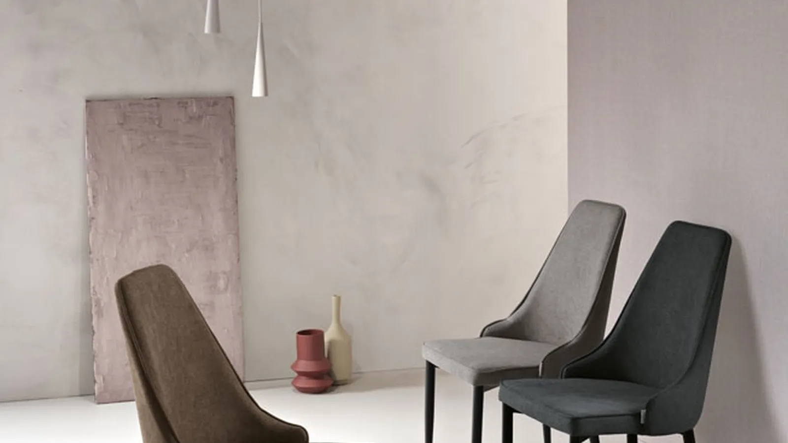 Sedia Nelli in tessuto di Capodarte