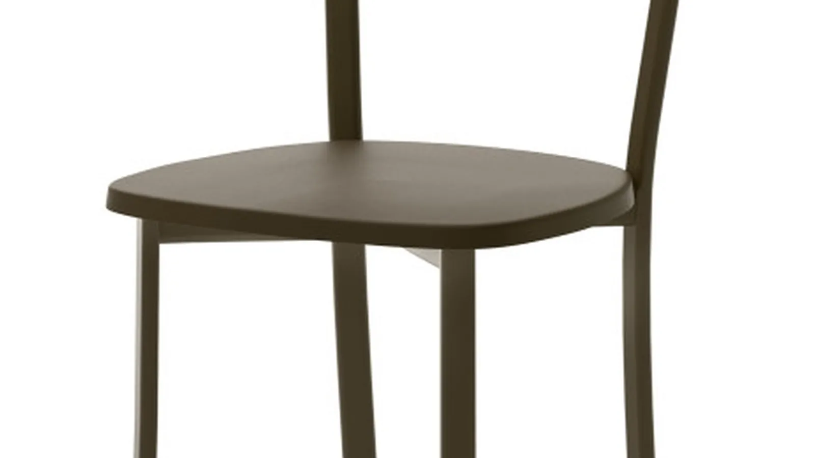 Sedia Olivia in metallo con seduta in legno di Veneta Cucine