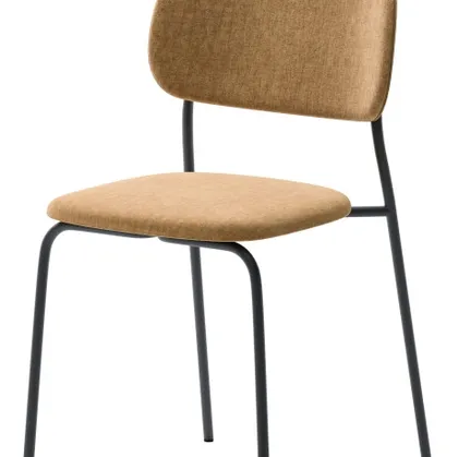 Sedia Papillon in tessuto con struttura in metallo di Veneta Cucine