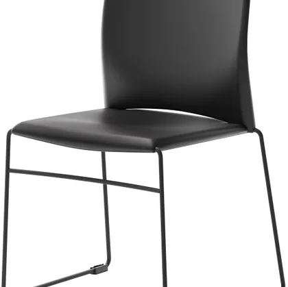 Sedia in ecopelle Web di Veneta Cucine