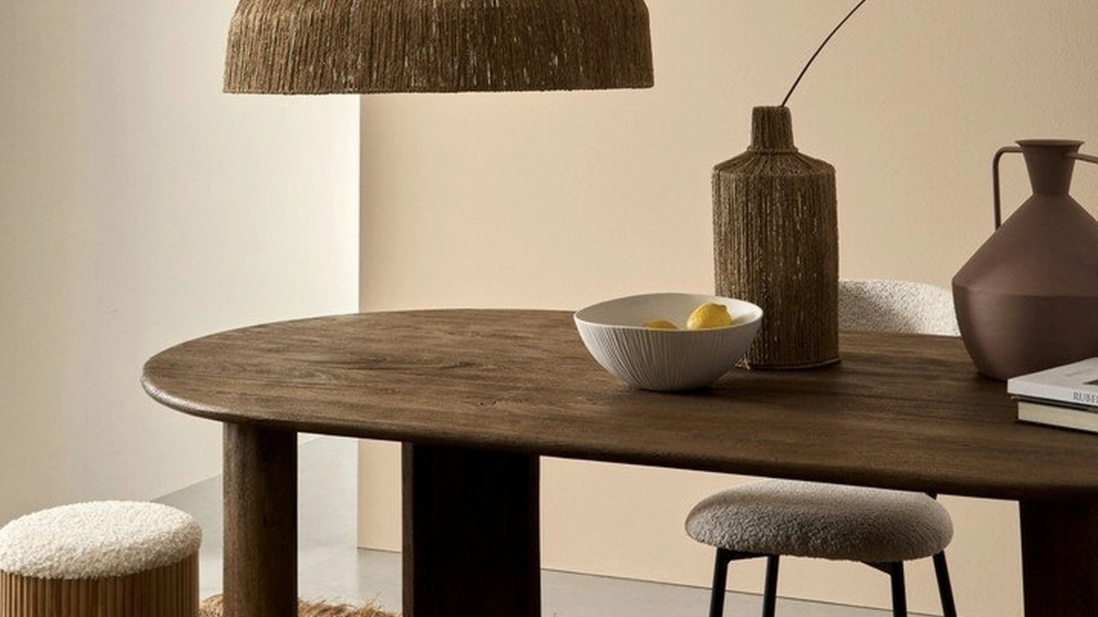 Tavolo in legno Orlando Brown di Bizzotto
