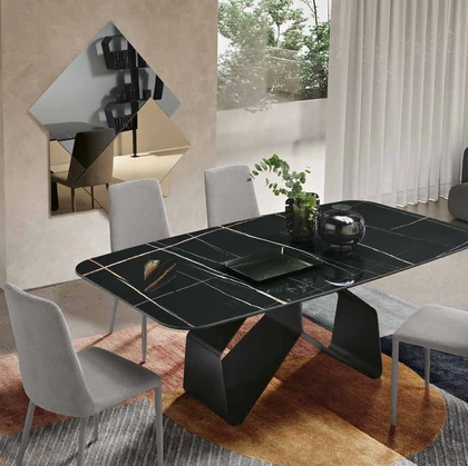 Tavolo Swing in ceramica di Capodarte