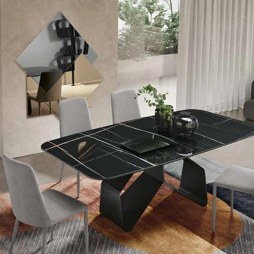 Tavolo Swing in ceramica di Capodarte