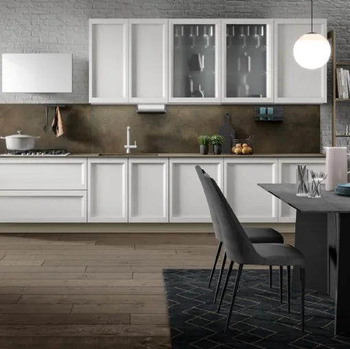 Cucina Moderna lineare Lea di Mobilturi