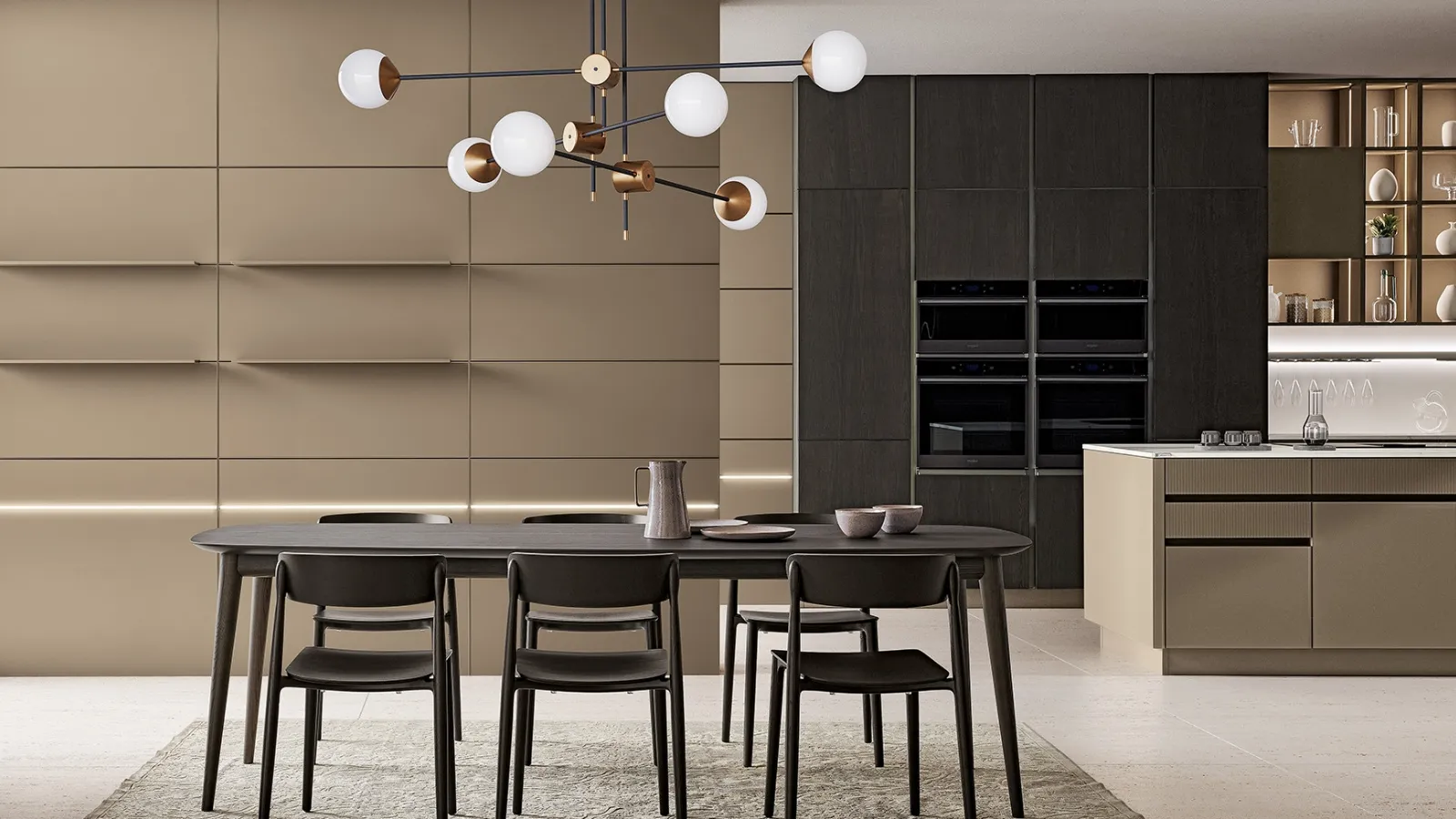 Cucina Moderna Iconica 01 di Veneta Cucine