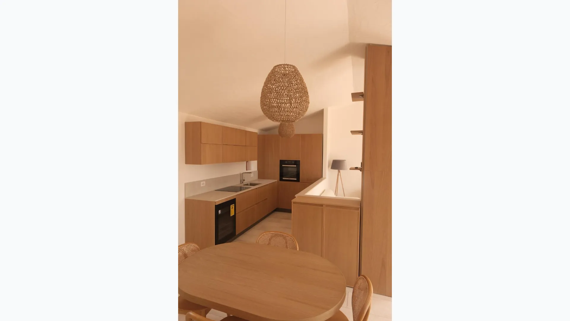 Ristrutturazione cucina legno