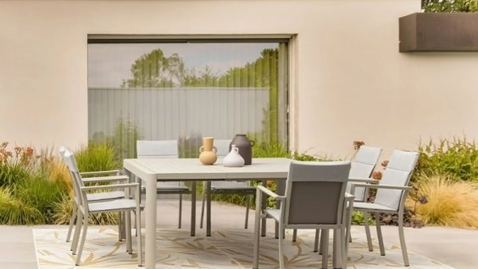 Tavolo quadrato allungabile Kiplin di Bizzotto