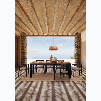 Sedia in teak Leticia di Bizzotto