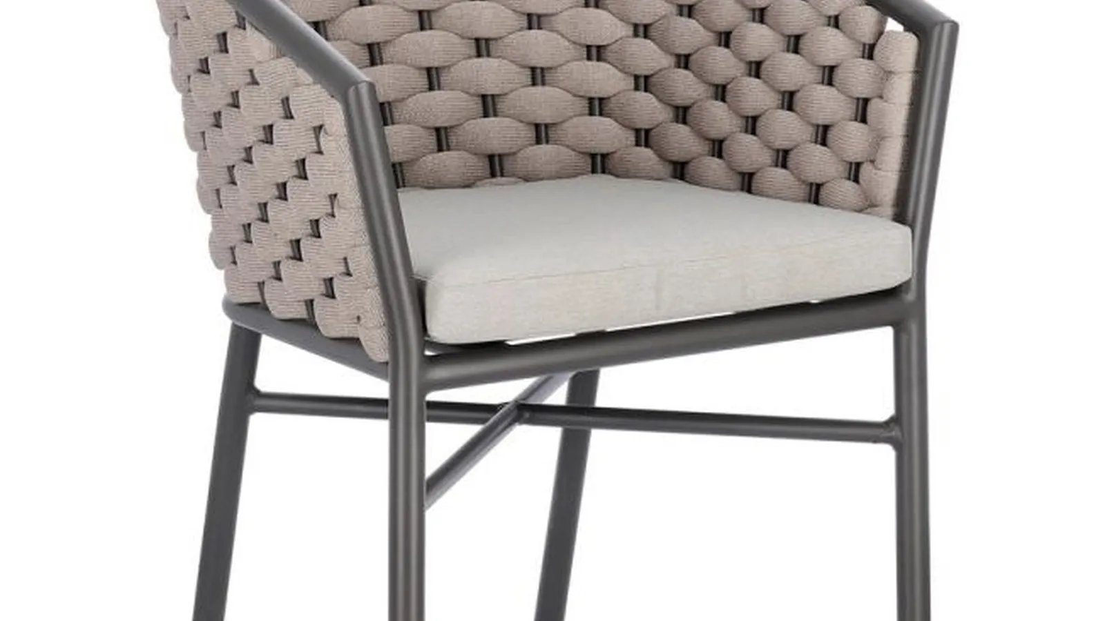 Sedia Margalida in tessuto e alluminio di Bizzotto