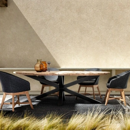 Tavolo in teak Palmdale di Bizzotto