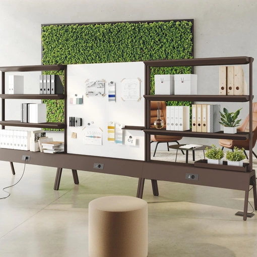 Libreria divisoria Crossover di Steelbox