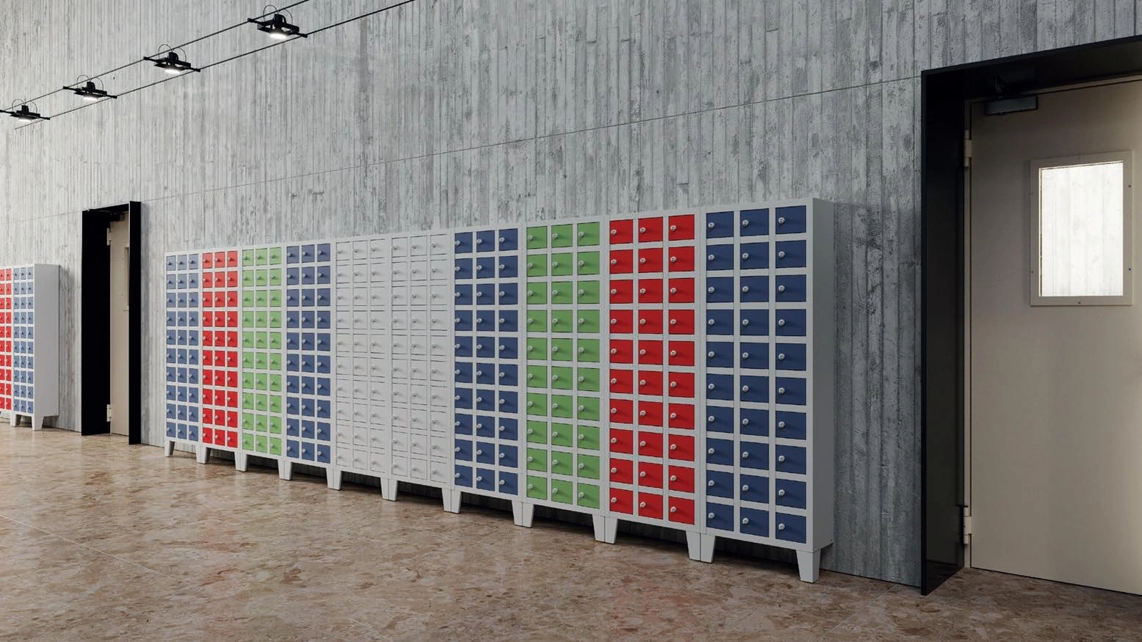 Mobile Ufficio Lockers 02 di Steelbox