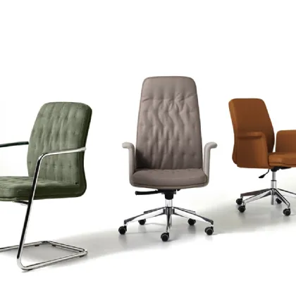 Poltrona direzionale Artù di Diemmeoffice