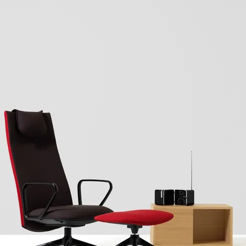 Poltrona direzionale Velvet di Diemmeoffice