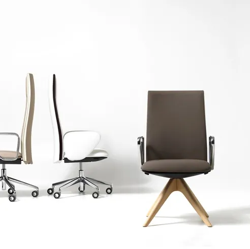 Poltrona direzionale Velvet di Diemmeoffice