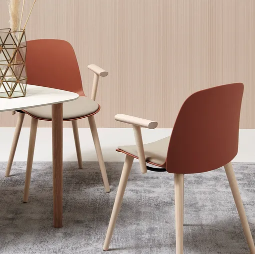 Sedia ospiti e attesa in polipropilene Kire di Diemmeoffice