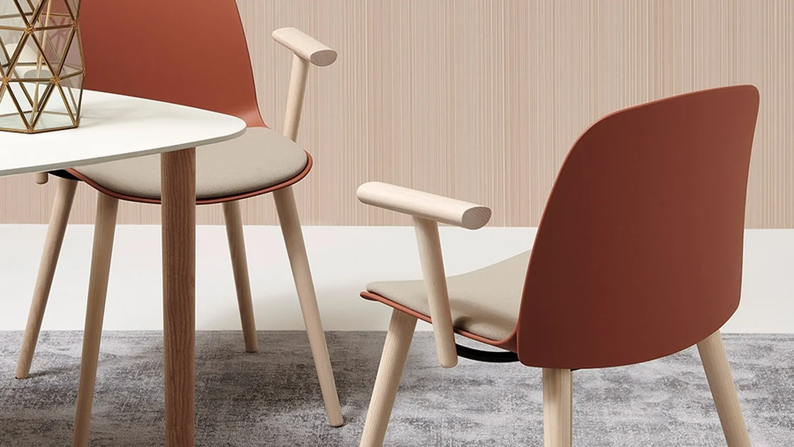 Sedia ospiti e attesa in polipropilene Kire di Diemmeoffice