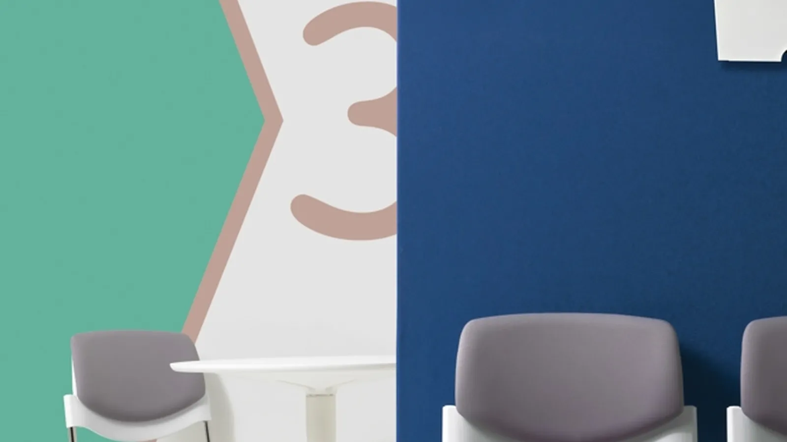 Sedia ospiti e attesa Sunny New in polipropilene con imbottitura di Diemmeoffice