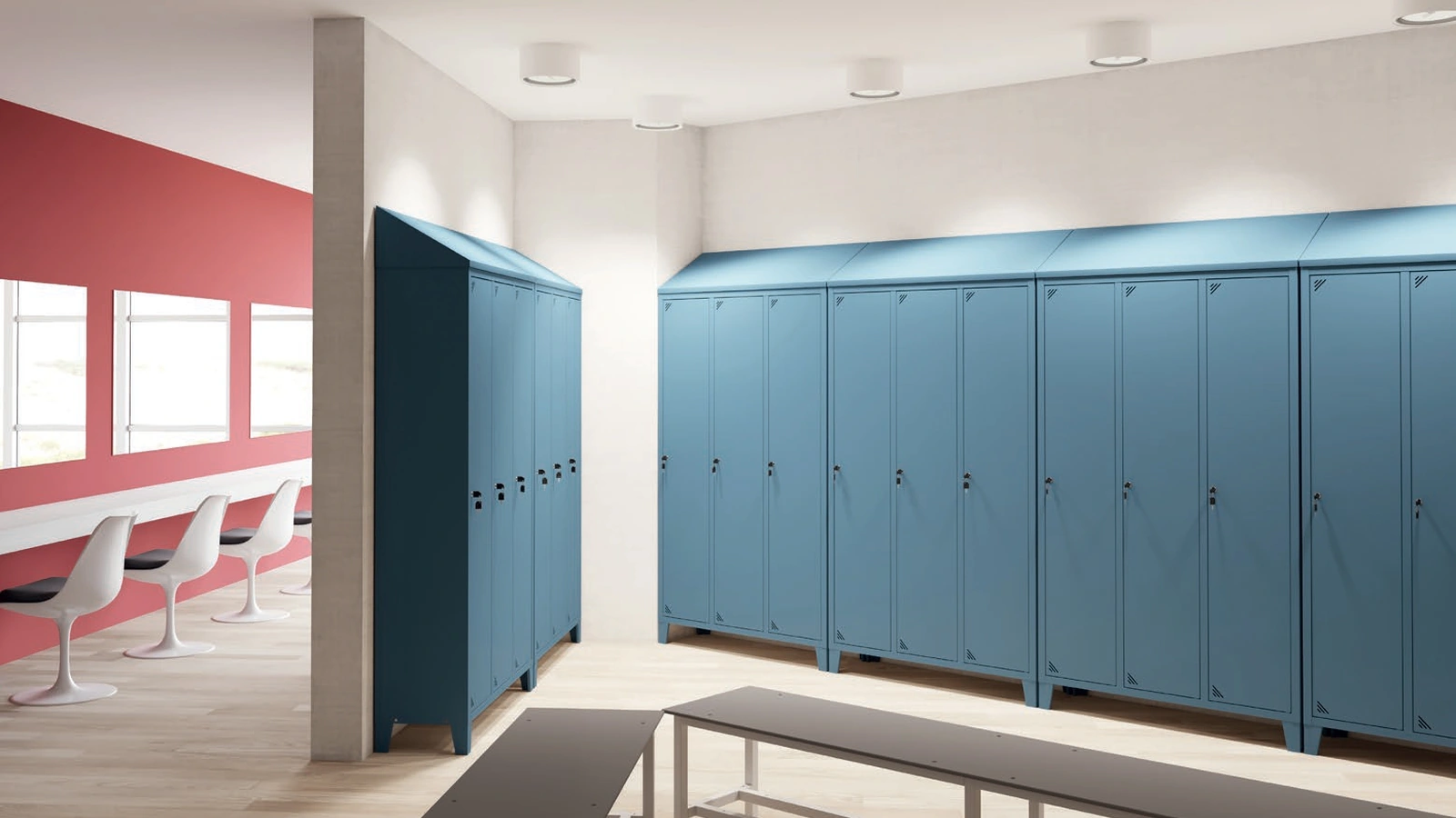Armadio per ufficio Lockers 01 di Steelbox