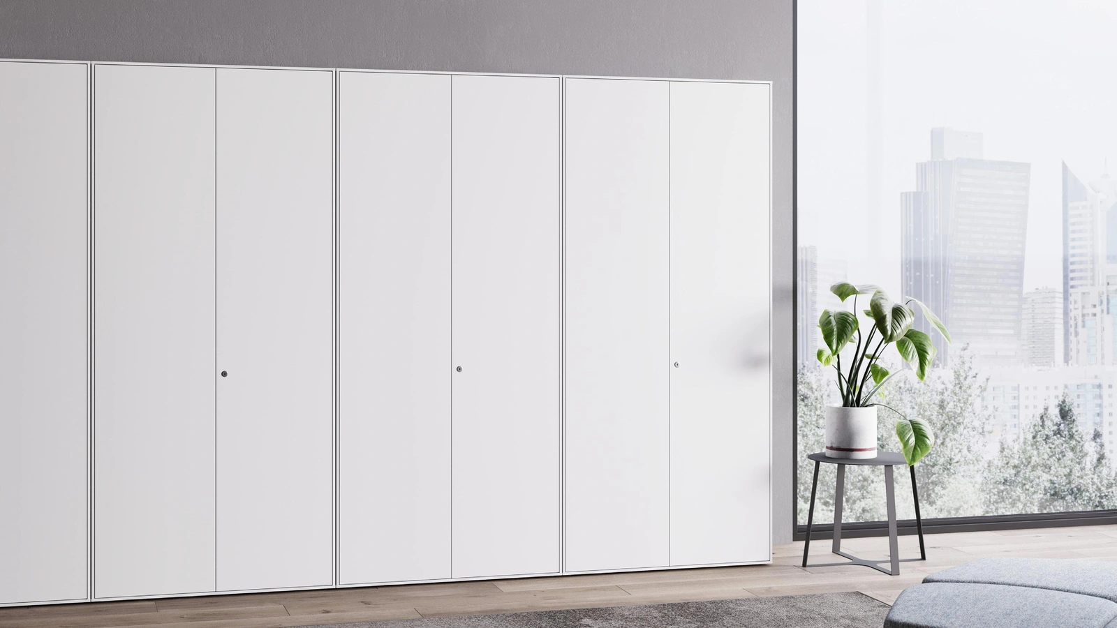 Mobile Ufficio Storage Mix Alto battente di Steelbox