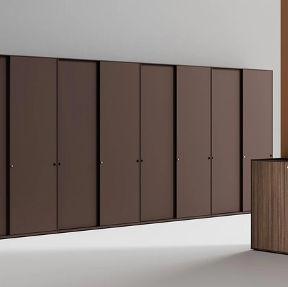 Mobile Ufficio Storage Mix Alto scorrevole di Steelbox