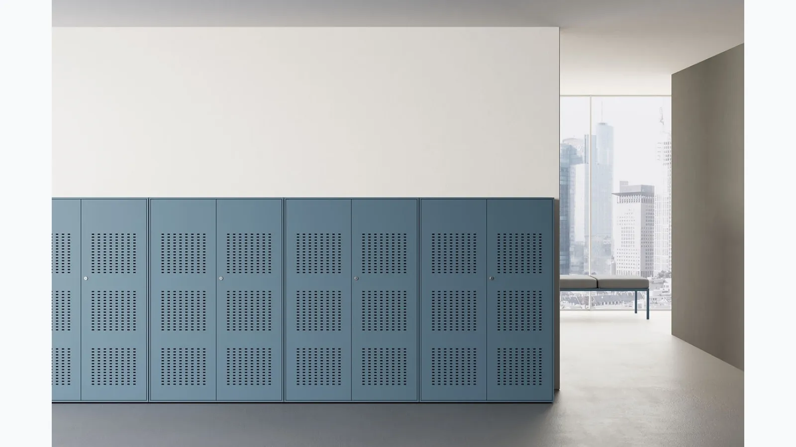 Mobile Ufficio Storage Mix di Steelbox