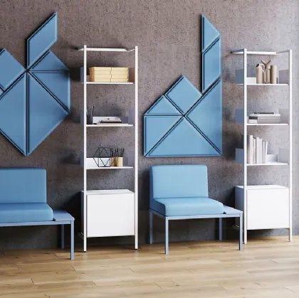 Seduta Ospiti e Attesa Suite Sofa di Steelbox