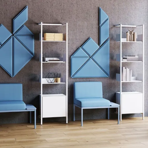 Seduta Ospiti e Attesa Suite Sofa di Steelbox