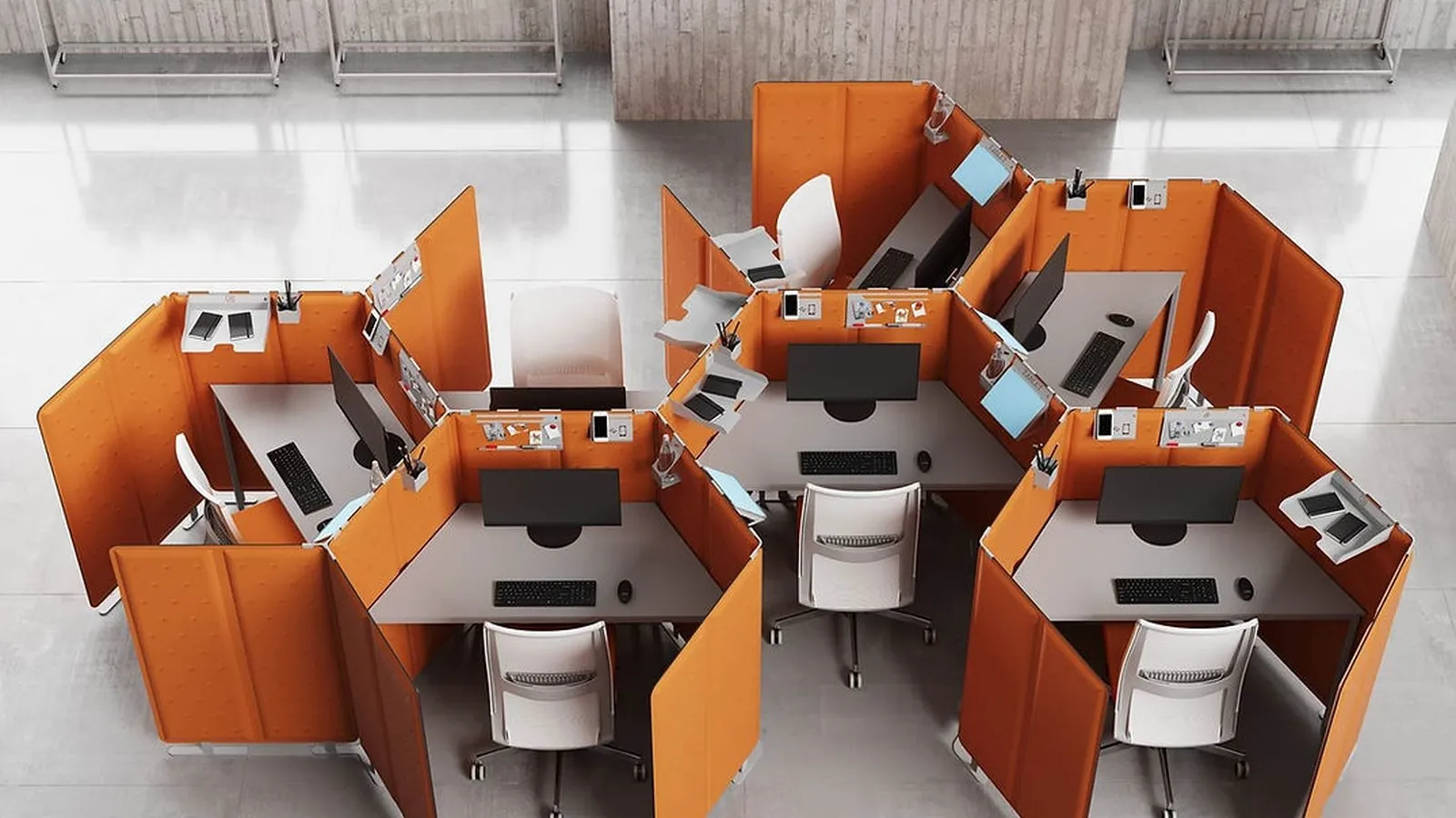 Scrivania Operativa Suite di Steelbox