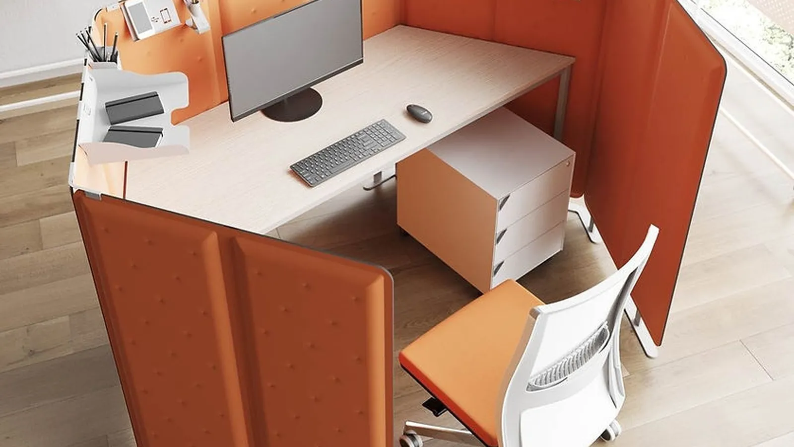 Scrivania Operativa Suite di Steelbox