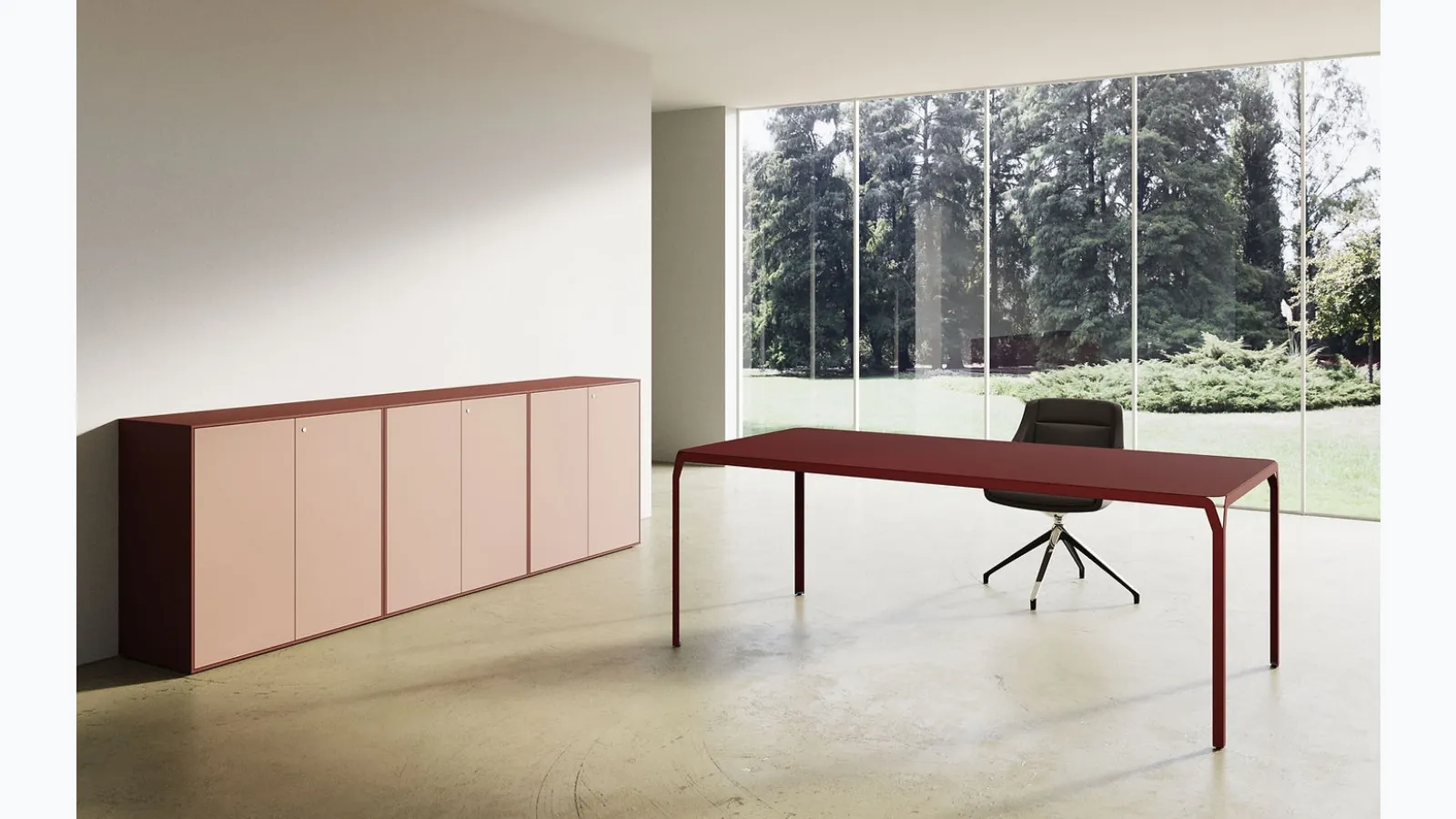 Scrivania Operativa York Desk di Steelbox