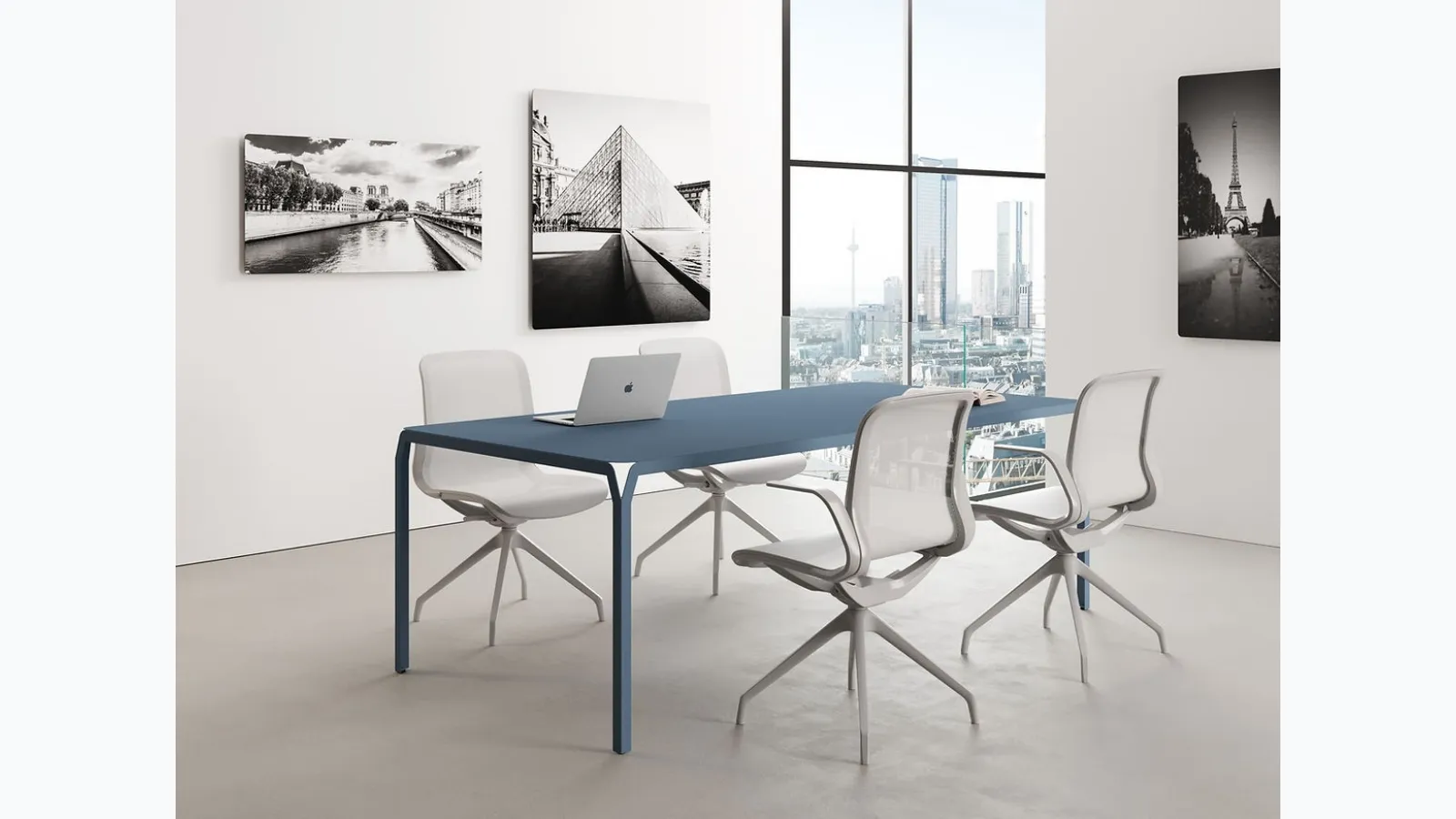 Scrivania Operativa York Desk di Steelbox